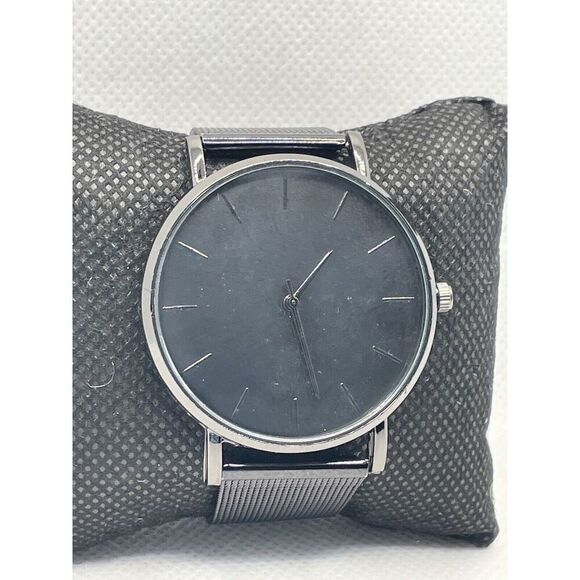 South Lane SS20-DR1-2671 Black Leather Analog Dial Quartz Genuine Watch YR8 - Picture 2 of 10